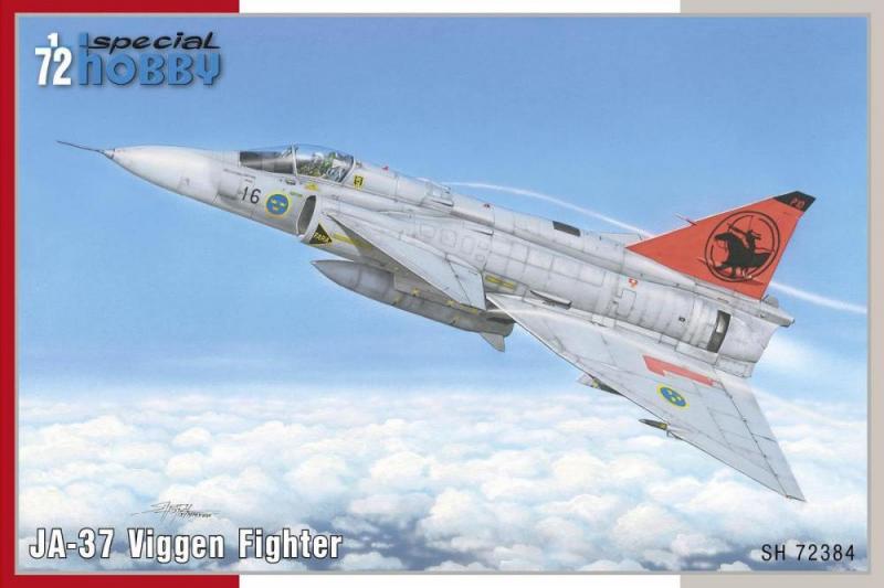 JA-37 SAAB Viggen Fighter 1/72