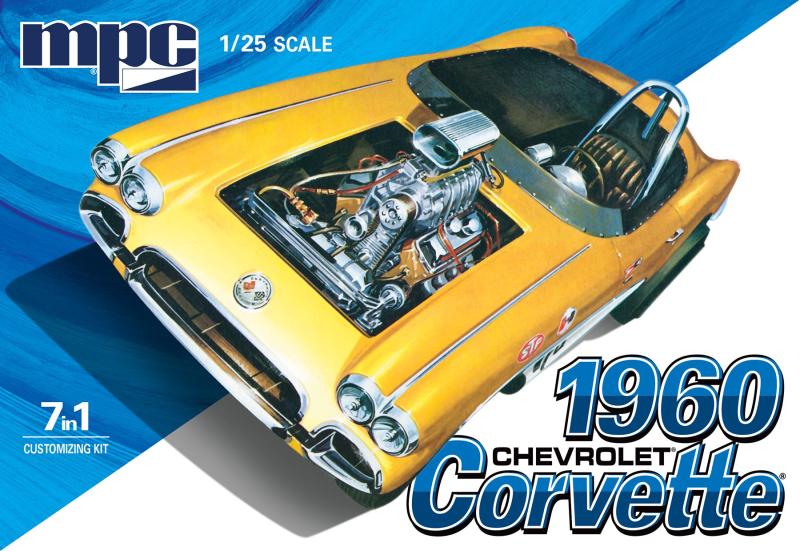 1960 Chevrolet Corvette 7 in 1 1/25