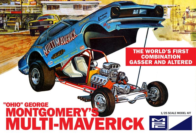 Multi Maverick Funny Car 1/25