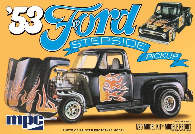 '53 Ford Stepside Pickup 1/25