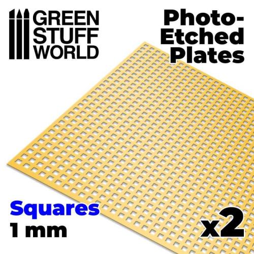 Photo-etched Plates - Large Squares
