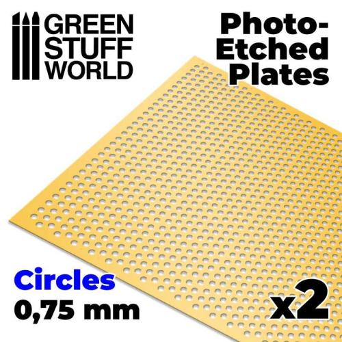 Photo-etched Plates - Medium Circles