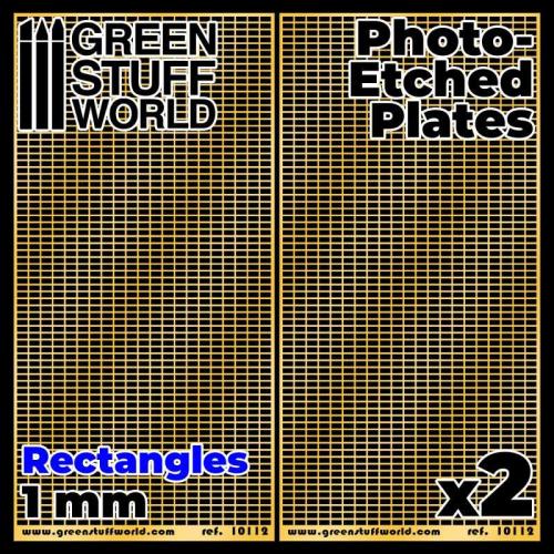 Photo-etched Plates - Large Rectangles