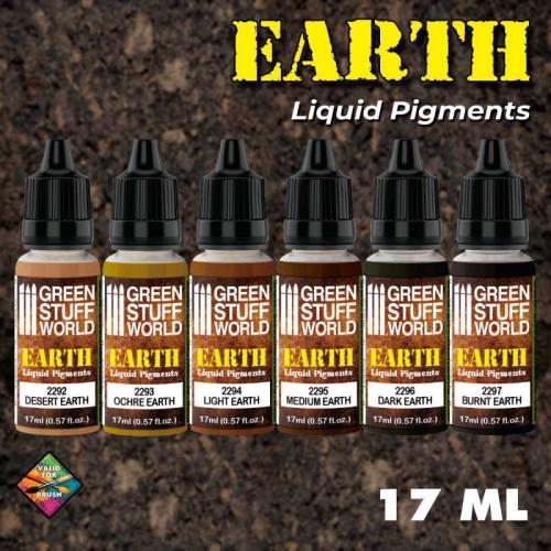 Liquid Pigments Set - Earth