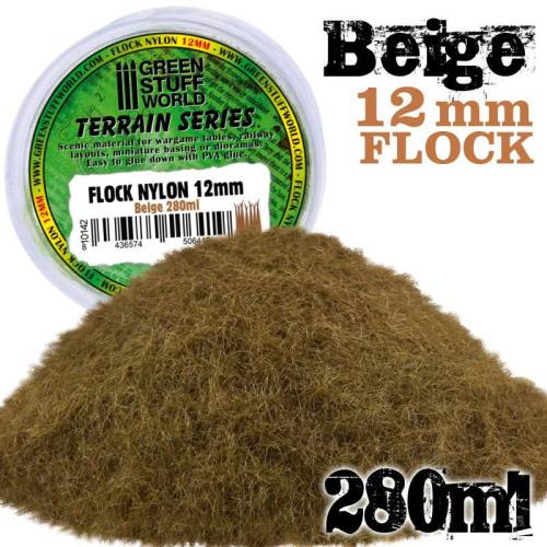 Static Grass Flock 12mm - Light Green - 280 ml