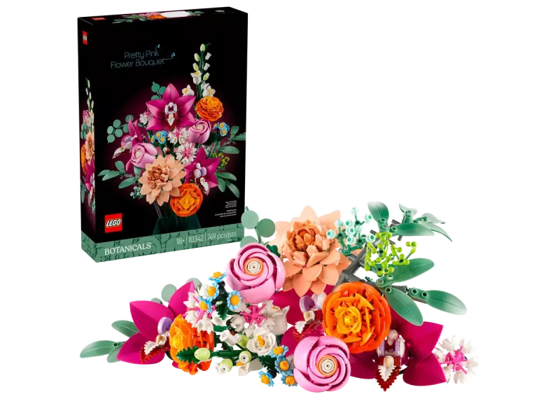 Lego Botanical Collection Vacker Rosa Blombukett