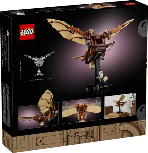 Lego Icons Leonardo da Vincis Flygmaskin