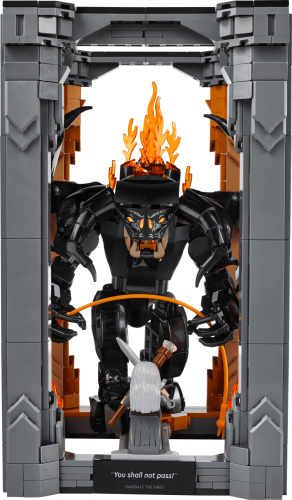 LEGO Booknook: Gandalf vs Durin's Bane 10367