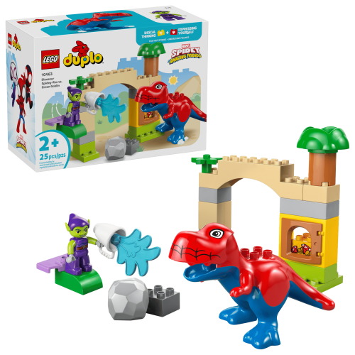 LEGO DUPLO Disney Dinosaurien Spidey-Rex mot Green Goblin 10463