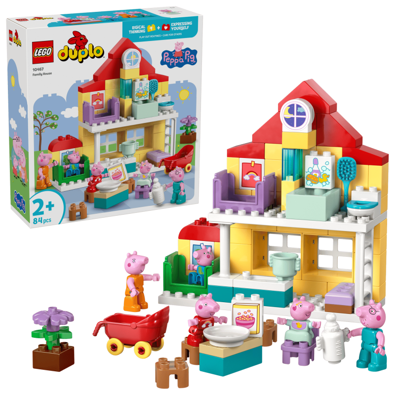 LEGO DUPLO Peppa Pig Familjevilla 10467