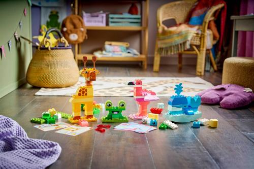 LEGO DUPLO Town Bygglek med djur 10472