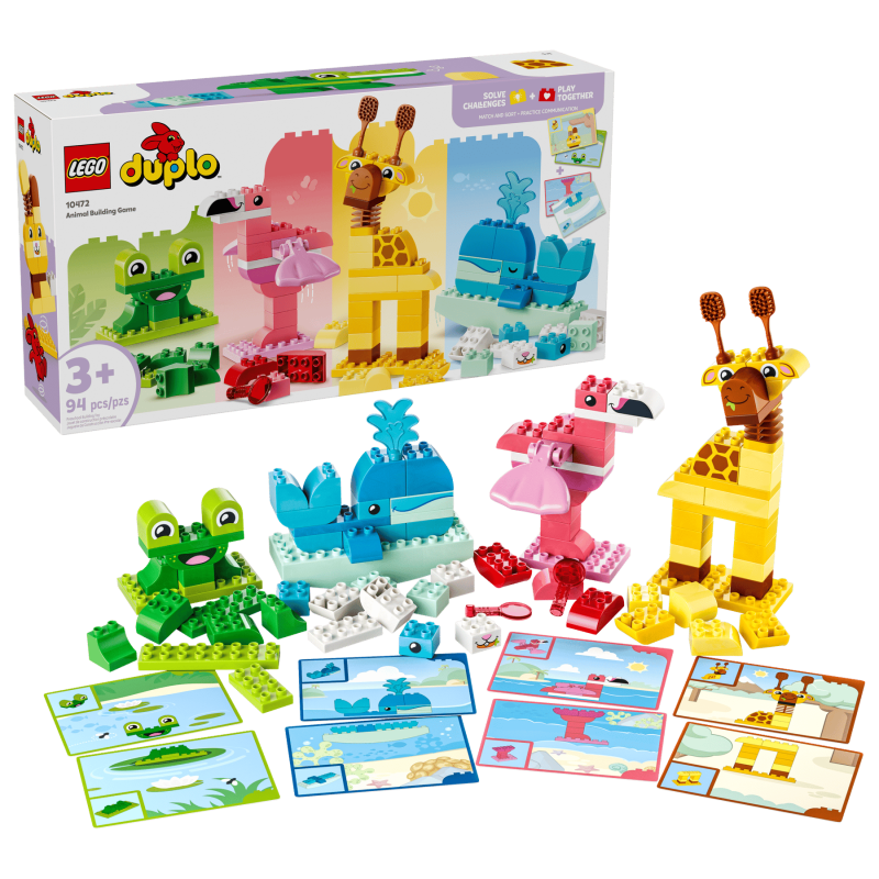 LEGO DUPLO Town Bygglek med djur 10472