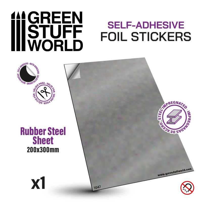 Rubber Steel Sheet - Self Adhesive