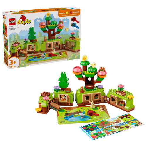 LEGO DUPLO Town Upptäckarskog med vilda djur 10480