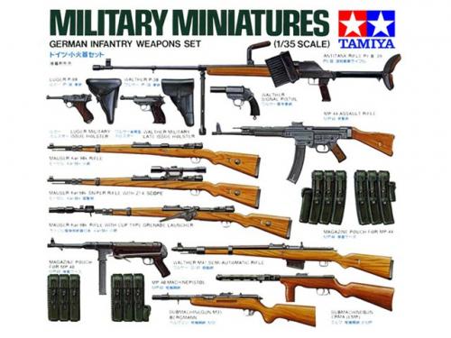 German Infantry Weapons Set 1/35