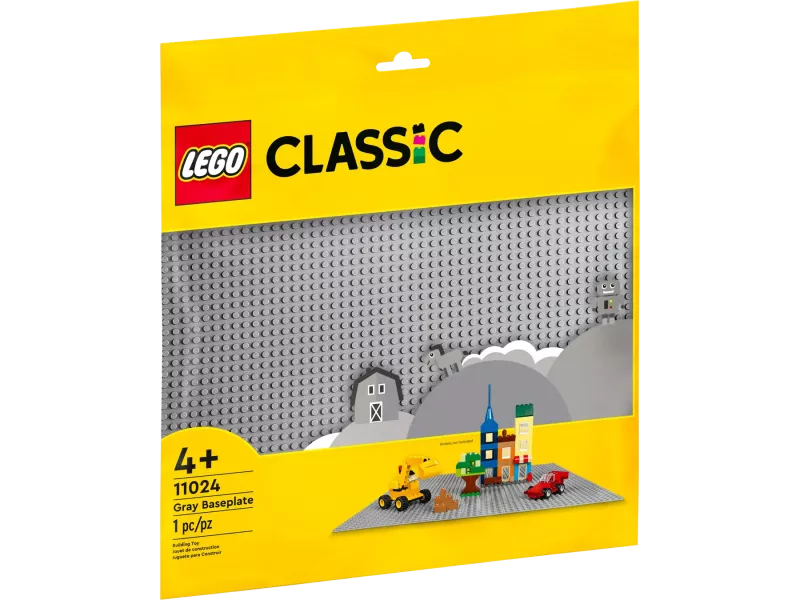 Lego Classic Grå Basplatta