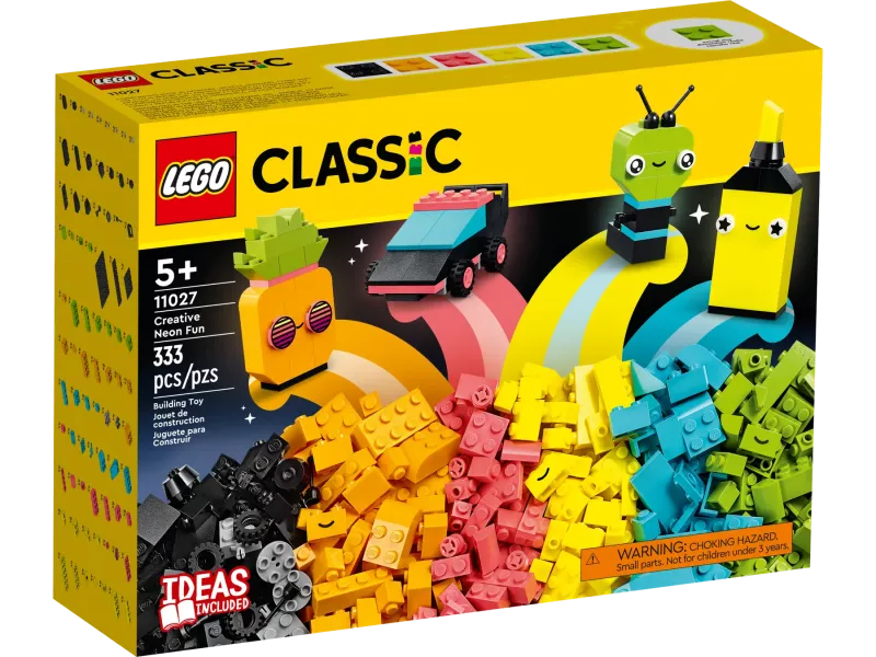 Lego Classic Kreativt Skoj med Neonfärger