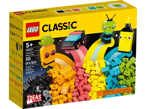 Lego Classic Kreativt Skoj med Neonfärger