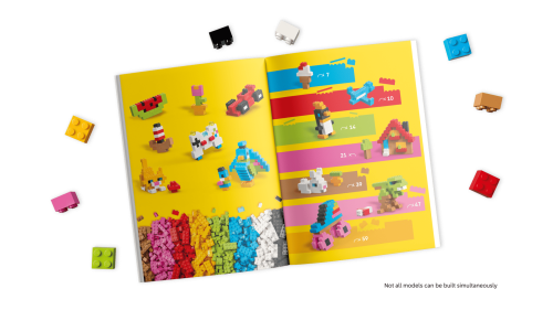 LEGO Classic Kreativa färgglada klossar 11045