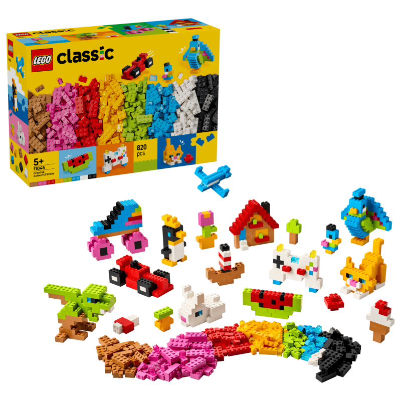 LEGO Classic Kreativa färgglada klossar 11045