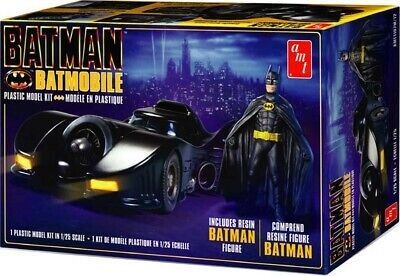 Batman 1989 Batmobile & Resin Batman Figure