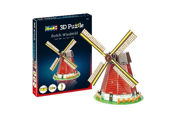 3D Pussel Dutch Windmill