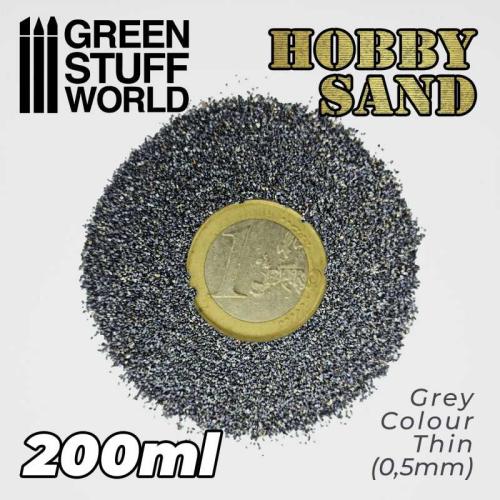 Thin Hobby Sand -  Dark Grey 200ml