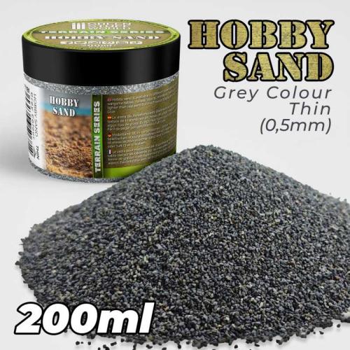 Thin Hobby Sand -  Dark Grey 200ml
