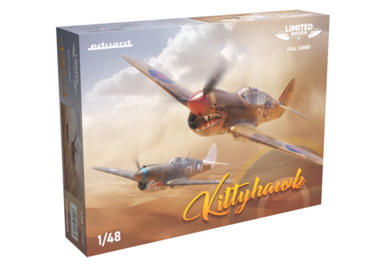 Curtiss Kittyhawk Mk.Ia / Mk.IV Dual Combo 1:48