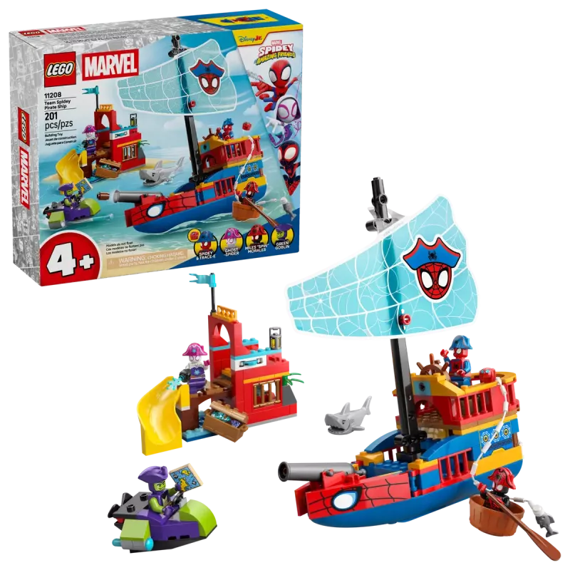 LEGO Spidey Team Spideys piratskepp 11208