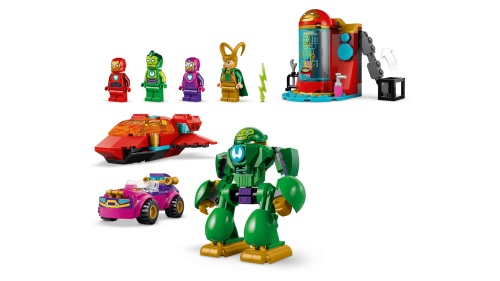 LEGO Marvel Loki mot Team Iron Man 11211