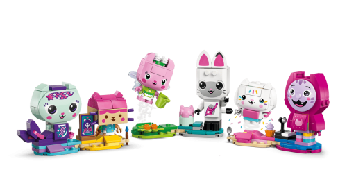 LEGO Gabby's Dollhouse Gabbys klossbyggda kattvänner 11215