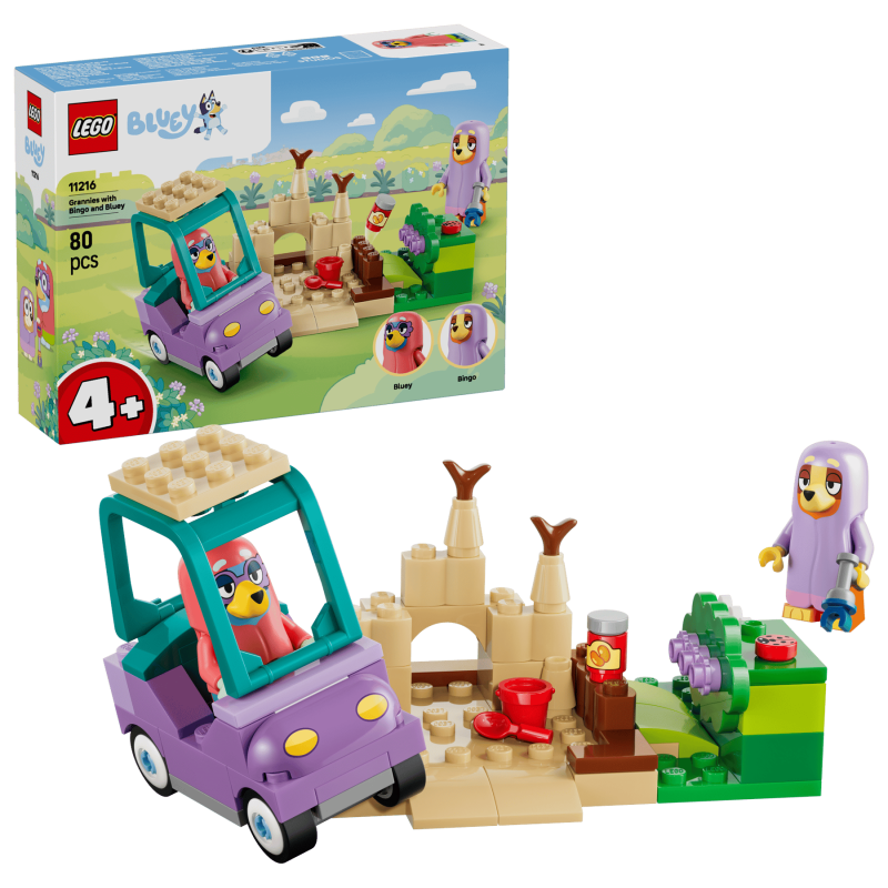 LEGO Bluey Tanter med Bingo och Bluey 11216