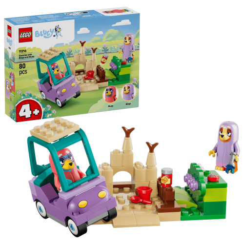 LEGO Bluey Tanter med Bingo och Bluey 11216