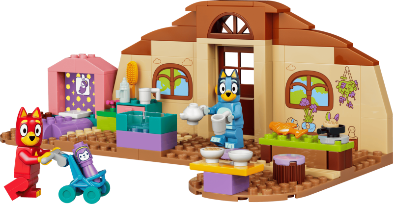 LEGO Bluey Skolan med Rusty och Bluey 11221