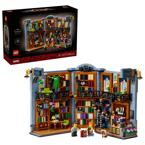 LEGO Icons Bokhandel: Bokvrå
