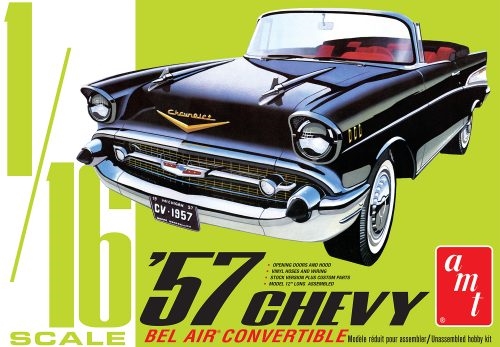 1957 CHEVY BEL AIR CONVERTIBLE 1/16