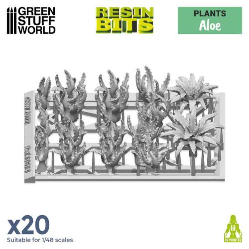 3D printed set - Aloe