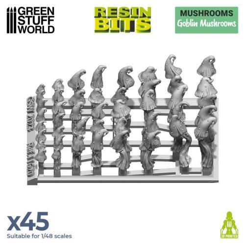 3D printed set - Goblin Mushrooms