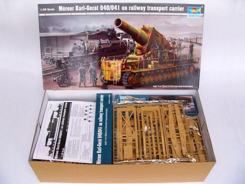 Morser Karl-railway transport carrier