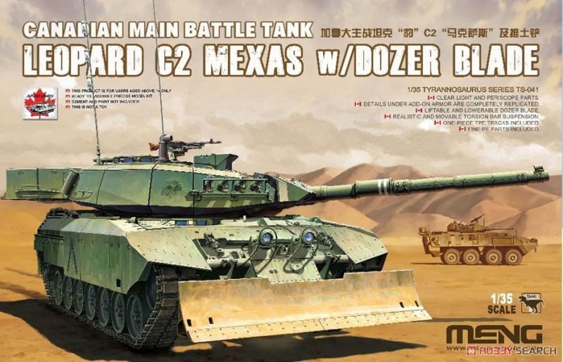 Leopard C2 Mexas w/ Dozer Blade