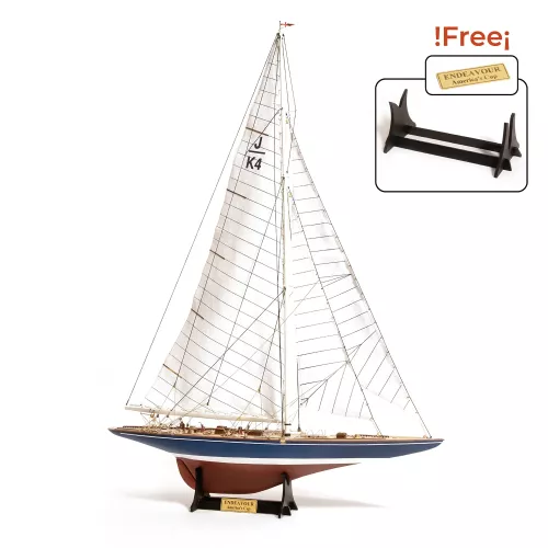 Endeavour Yacht Model - 1934 America’s Cup 1:75