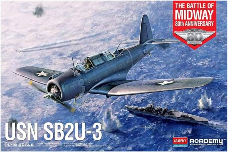 USN SB2U-3 The Battle of Midway 80th Anniversary 1/48