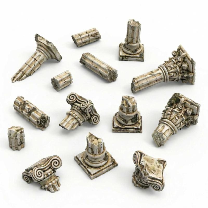 Greek Column Ruins (14) (1:48-1:35)