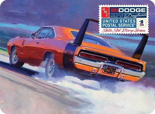 USPS 1969 Dodge Daytona Auto Art Stamp Series 1/25