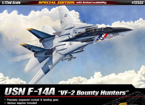 USN F-14A "VF-2 Bounty Hunters" Special Edition 1:72