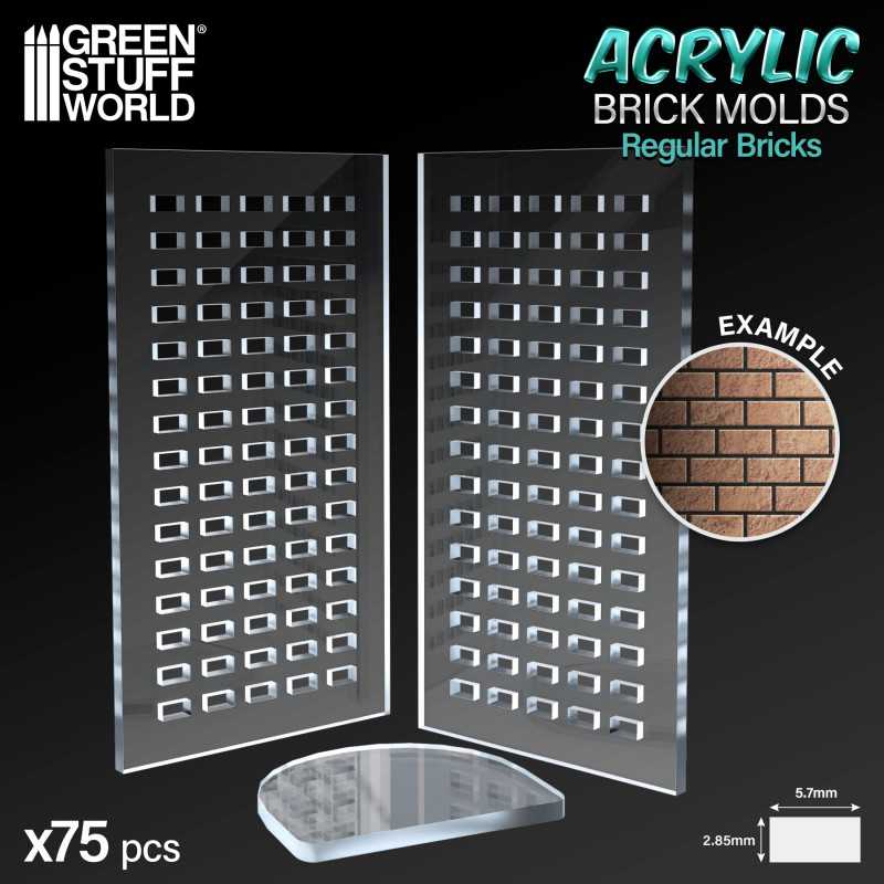 Acrylic molds - Bricks