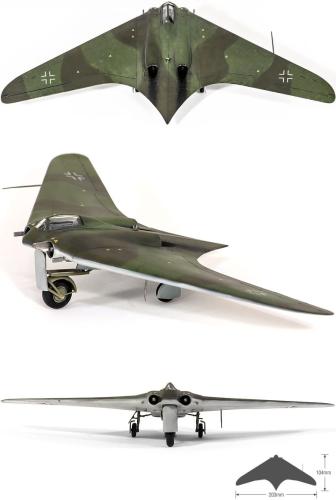German Horten Ho 229 "Wunderwaffe" 1/72