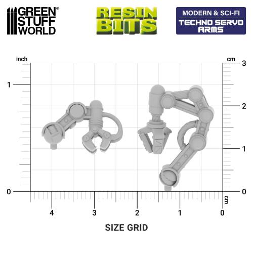 Techno Servo Arms (x12) (1:48)