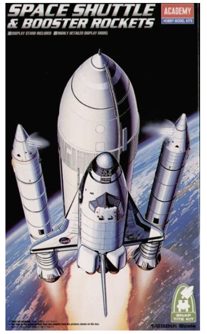 Space Shuttle & Booster Rockets 1/288